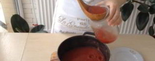 Шаг 4: томатного сока