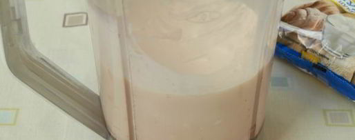 Шаг 5: творожного коктейля на ряженке с шелковицей