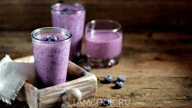 Рецепт Ягодного протеинового коктейля с медом