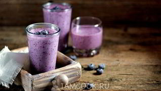 Рецепт Ягодного протеинового коктейля с медом