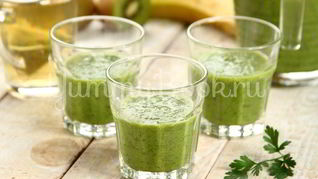 Рецепт Здорового коктейля с петрушкой