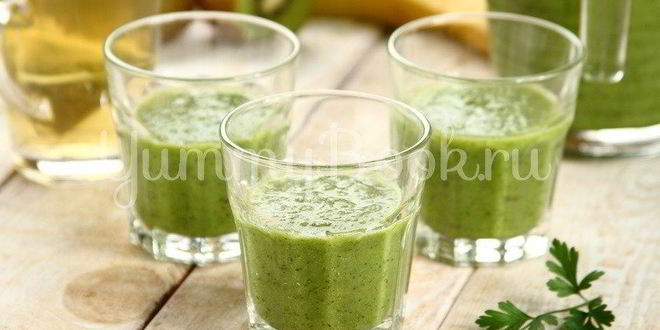Рецепт здорового коктейля с петрушкой