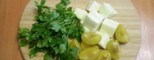 Шаг 1: зеленого коктейля с кабачком