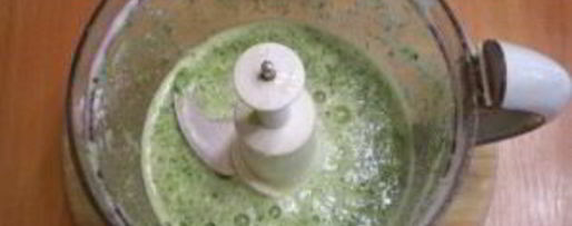 Шаг 3: зеленого коктейля с кабачком