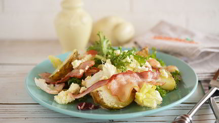 салат с картошкой