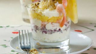 Рецепт салатов с ананасом