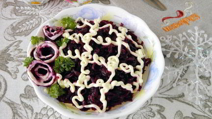 салаты с селедкой