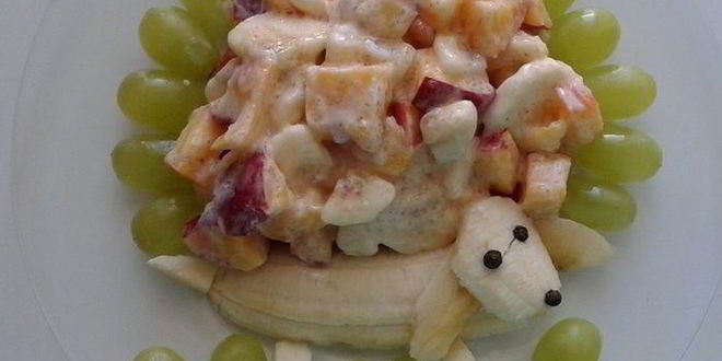 Рецепт фруктового салата гав-гав