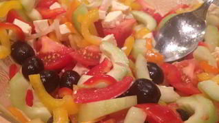 Рецепт Домашнего греческого салата