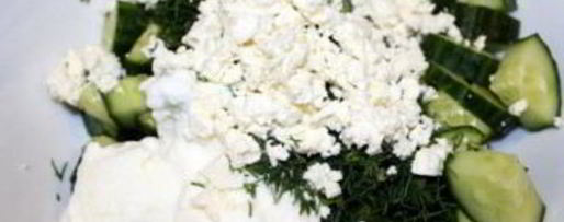 Шаг 5: греческого салата из огурцов