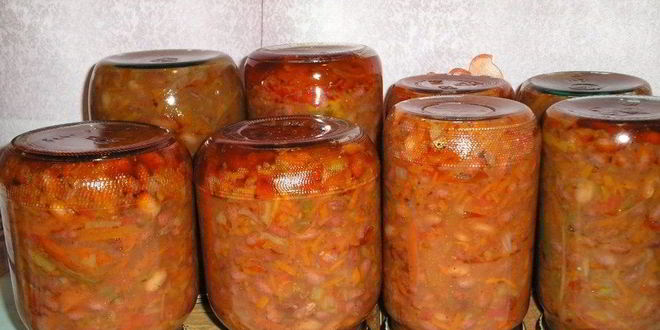 Рецепт греческого салата на зиму