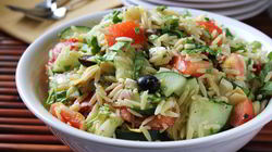 Рецепт Греческого салата Орзо