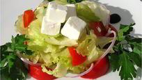 Рецепт Греческого салата с адыгейским сыром
