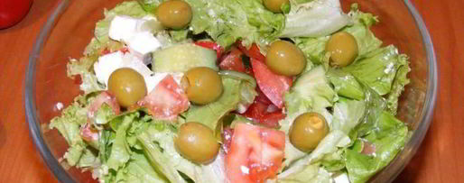 Шаг 7: греческого салата с фетой классический