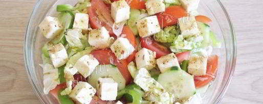 Шаг 12: греческого салата с пекинской капустой