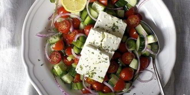 Рецепт греческого салата с соевым соусом