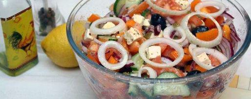 Шаг 8: греческого салата с сыром фета