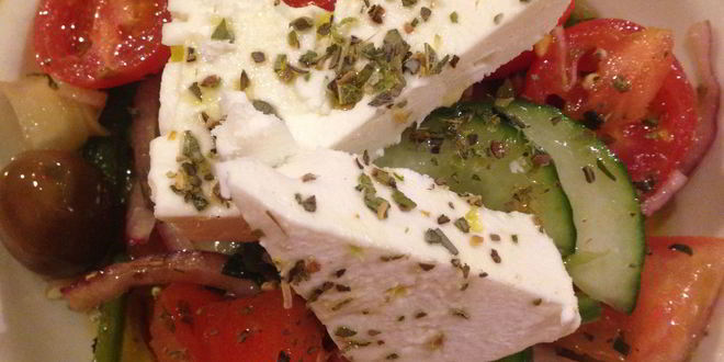 Рецепт греческого салата со сладким перцем