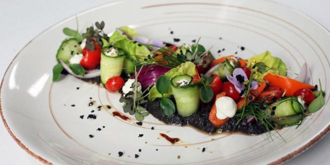 Рецепт греческого салата в новом стиле