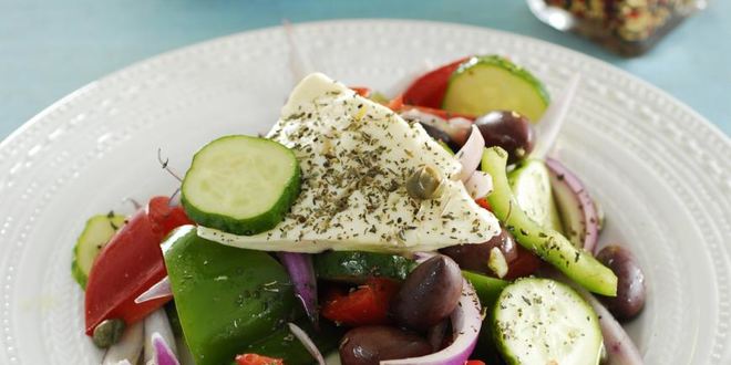 Рецепт критского греческого салата