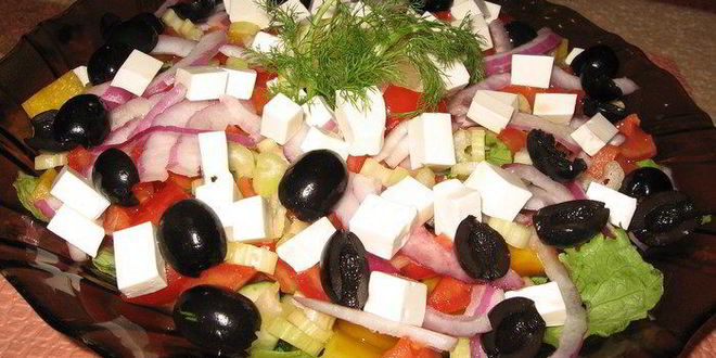 Рецепт моего фирменного греческого салата