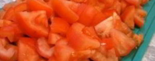 Шаг 2: салата греческого с мясом