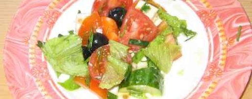 Шаг 29: салата греческого