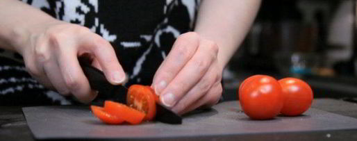 Шаг 2: салата из гречки с баклажаном