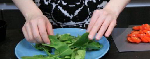 Шаг 3: салата из гречки с баклажаном