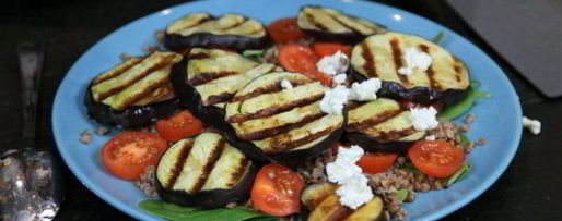 Шаг 7: салата из гречки с баклажаном