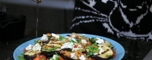 Шаг 9: салата из гречки с баклажаном