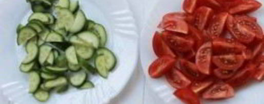 Шаг 1: салата из зеленой гречки