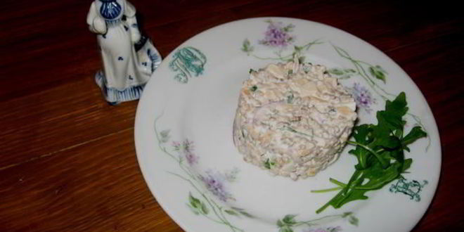 Рецепт салата купеческая дочка с гречкой