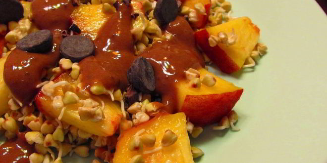 Рецепт салата с пророщенной гречкой