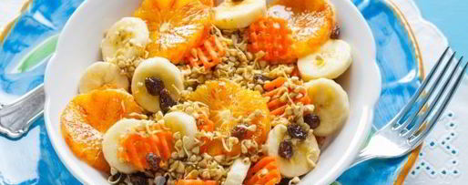 Шаг 10: салата с проростками гречки