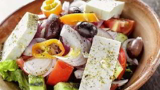 Рецепт Сочного греческого салата