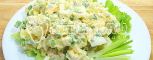 Шаг 7: картофельного салата на рождество