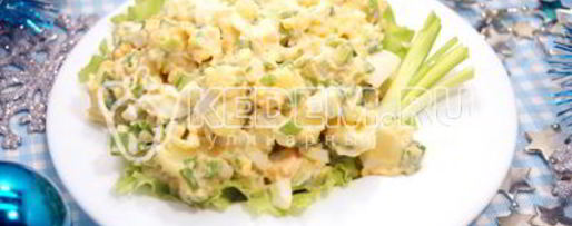 Шаг 8: картофельного салата на рождество