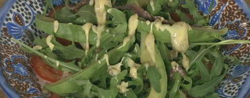 Шаг 7: картофельного салата с авокадо и домашним майонезом