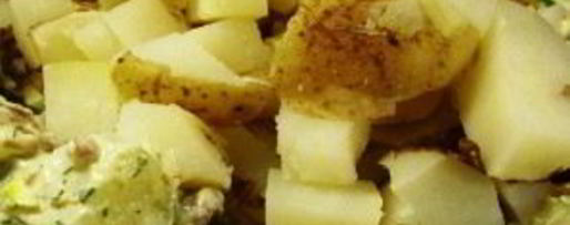 Шаг 6: картофельного салата с беконом