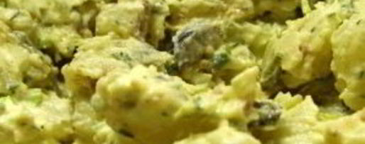 Шаг 7: картофельного салата с беконом