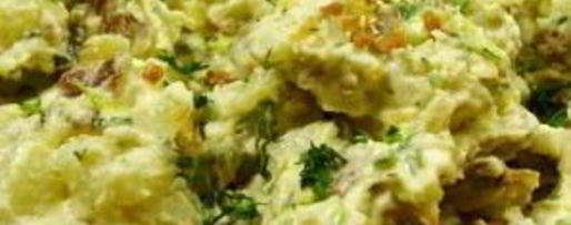 Шаг 8: картофельного салата с беконом