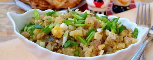 Шаг 4: картофельного салата с горчичной заправкой