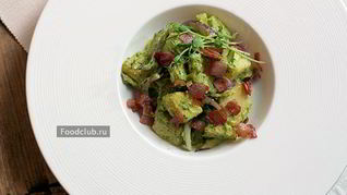 Рецепт Картофельного салата с йогуртовым соусом