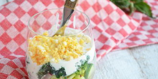 Рецепт картофельного салата с крапивой