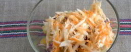 Шаг 3: картофельного салата с квашеной капустой