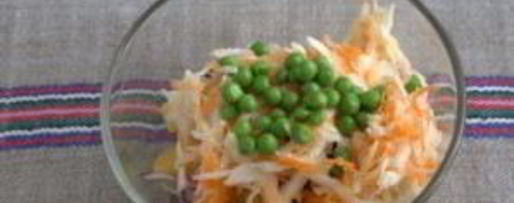 Шаг 4: картофельного салата с квашеной капустой