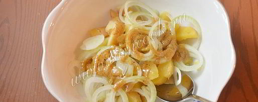 Шаг 5: картофельного салата с щавелем