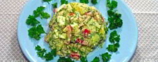 Шаг 9: картофельного салата с тунцом