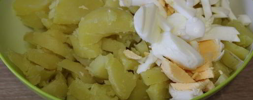 Шаг 1: картофельного салата с тунцовым соусом